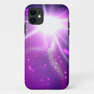 Capa Para iPhone Da Case-Mate Galáxia Roxa Estrela no Exterior