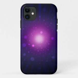 Capa Para iPhone Da Case-Mate Galáxias do Espaço Roxo Azul Abstrato