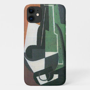 Capa Para iPhone Da Case-Mate Garrafa de vinho por Juan Gris, Cubismo Vintage