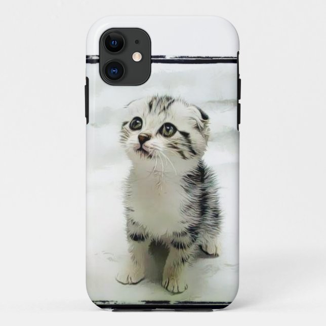 Capa Para iPhone Da Case-Mate Gatinho (Verso)