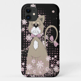 Capa Para iPhone Da Case-Mate Gatinho bonito nas margaridas