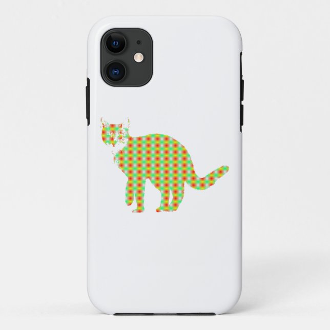 Capa Para iPhone Da Case-Mate Gato Padrão (Verso)