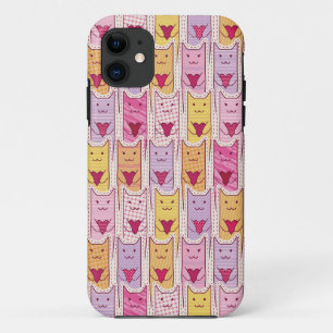Capa Para iPhone Da Case-Mate Gatos bonitos com corações Loving