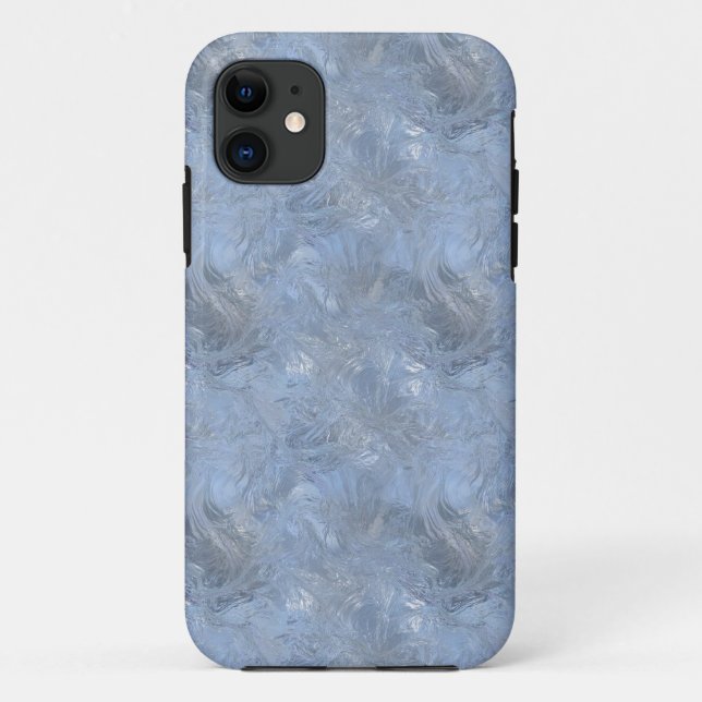 Capa Para iPhone Da Case-Mate Gelo azul (Verso)