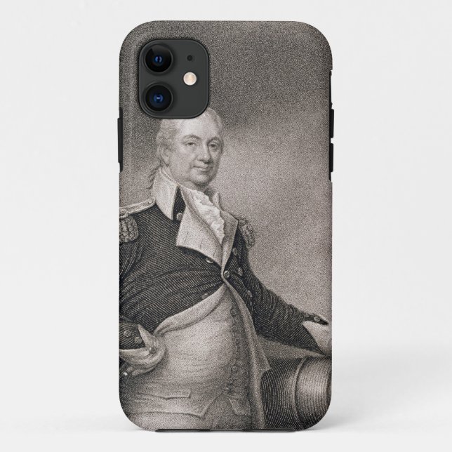 Capa Para iPhone Da Case-Mate General principal Henry Knox (1750-1806) gravado (Verso)