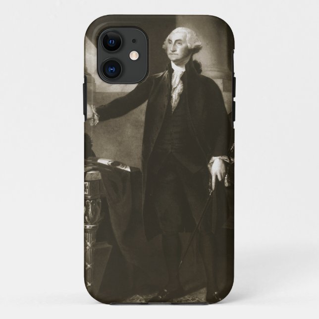 Capa Para iPhone Da Case-Mate George Washington, ø presidente do Sta unido (Verso)