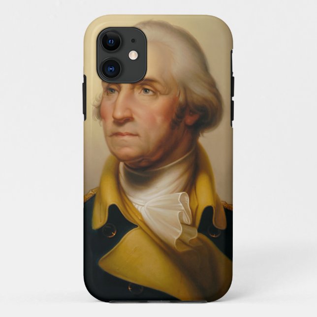 Capa Para iPhone Da Case-Mate George Washington, Primeiro Presidente dos EUA (Verso)