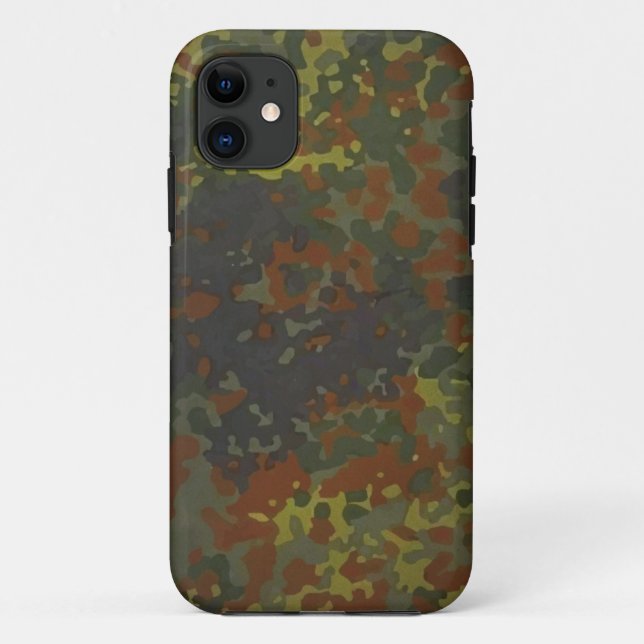 Capa Para iPhone Da Case-Mate German military Fleck camouflage (Verso)