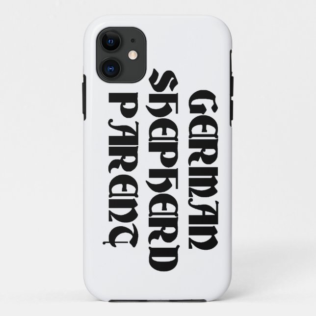 Capa Para iPhone Da Case-Mate german shepherd parent.png (Verso)