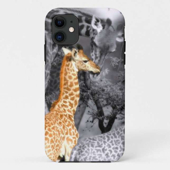Capa Para iPhone Da Case-Mate Girafa do bebê (Verso)
