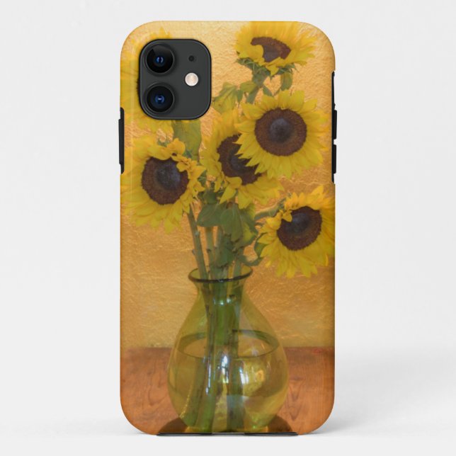 Capa Para iPhone Da Case-Mate Girassóis em vaso sobre mesa 2 (Verso)