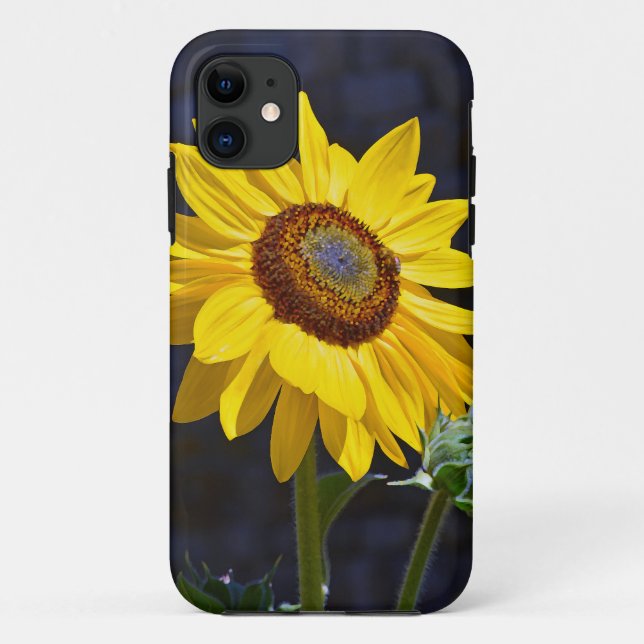 Capa Para iPhone Da Case-Mate Girassol amarelo-claro (Verso)