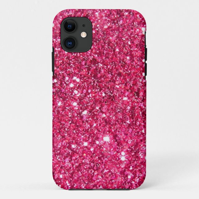 Capa Para iPhone Da Case-Mate Glamor Quente-Rosa (Verso)