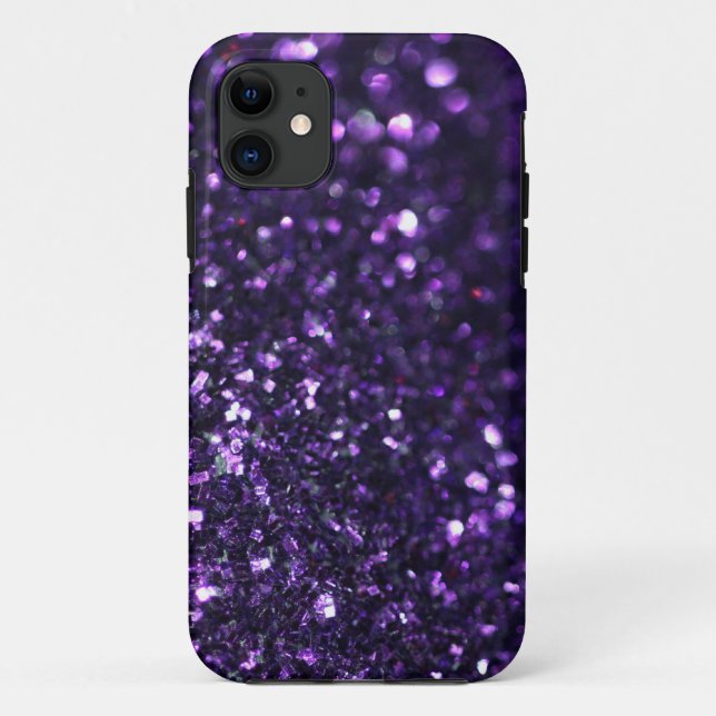 Capa Para iPhone Da Case-Mate Glimmer Roxo (Verso)