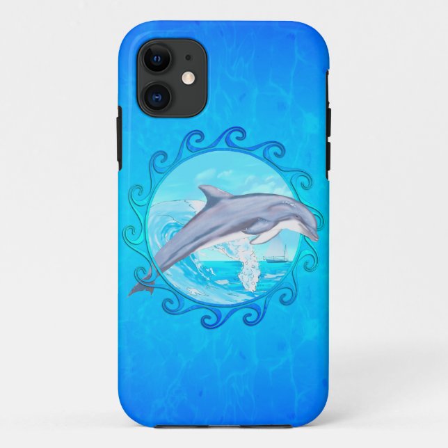 Capa Para iPhone Da Case-Mate Golfinho Sun maori (Verso)