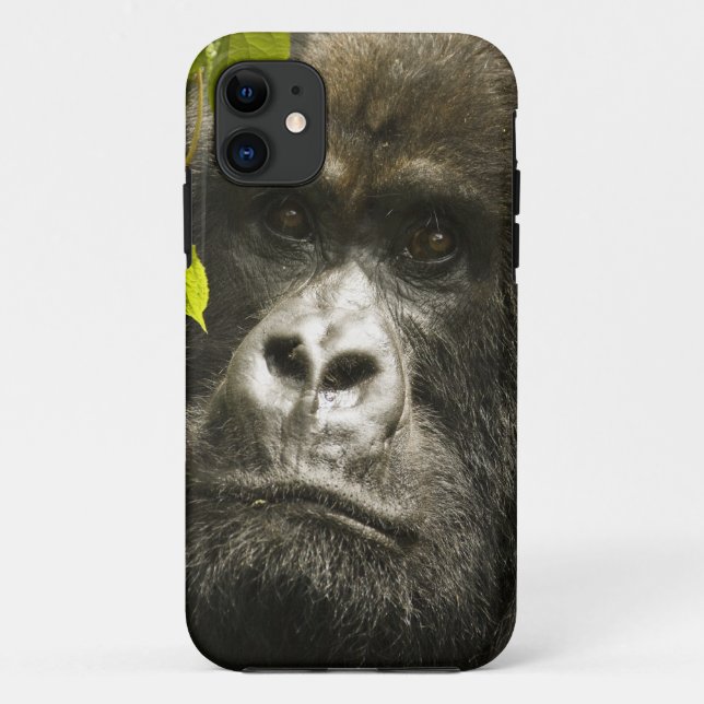 Capa Para iPhone Da Case-Mate Gorila de montanha, Gorilla beringei beringei, (Verso)