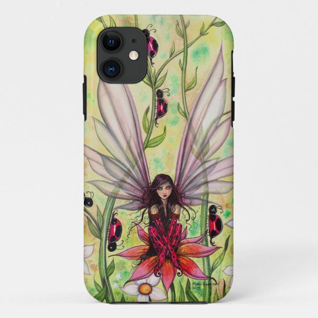 Capa Para iPhone Da Case-Mate Gráfico de Fantasia de Fada e Senhorita Ladybug (Verso)