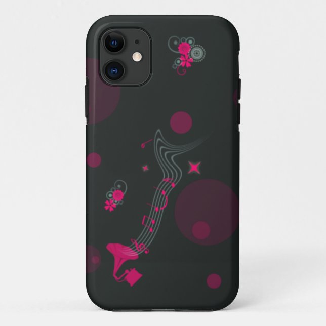 Capa Para iPhone Da Case-Mate gramofone (Verso)