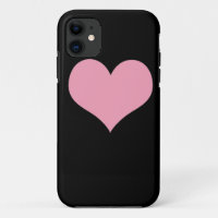 Grande Coração de Amor Rosa
