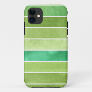 Capa Para iPhone Da Case-Mate grande fundo verde da aguarela - aguarela