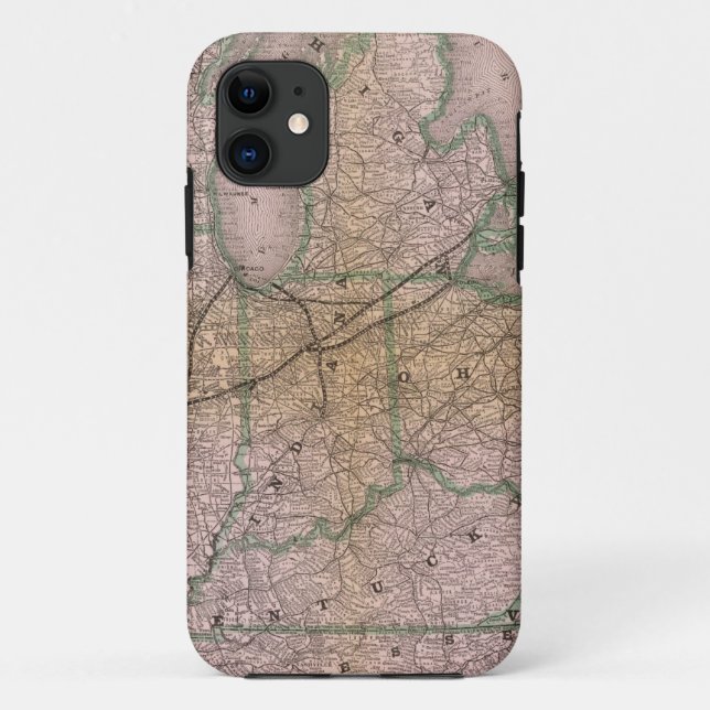 Capa Para iPhone Da Case-Mate Grande sistema de Wabash (Verso)