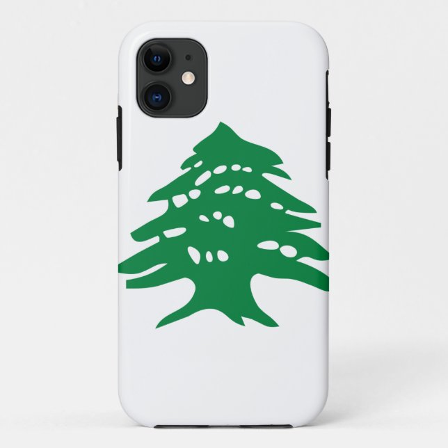 Capa Para iPhone Da Case-Mate Green Lebanon Cedar Tree (Verso)