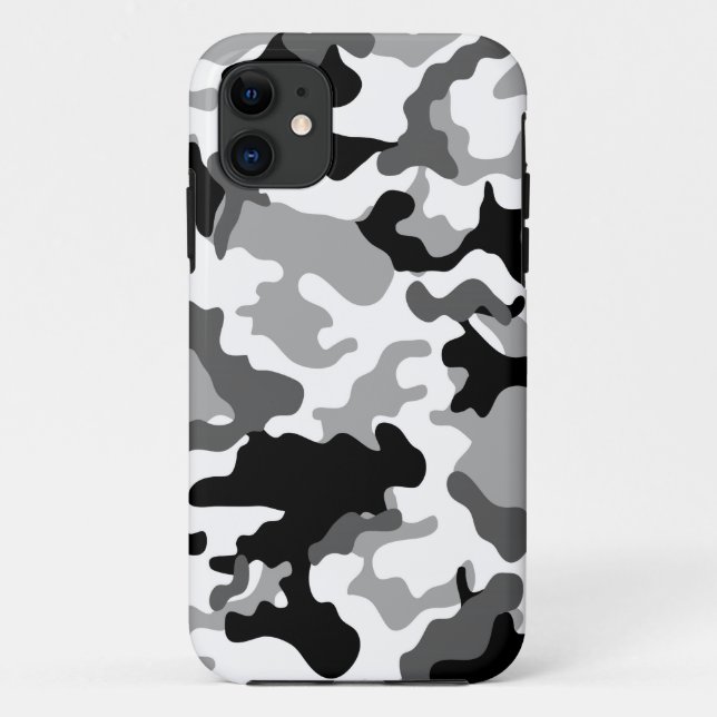 Capa Para iPhone Da Case-Mate Grey Camo iPhone 5 Case (Verso)