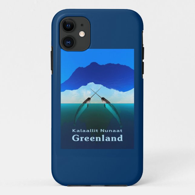 Capa Para iPhone Da Case-Mate Groenlândia - Narwhal (Verso)