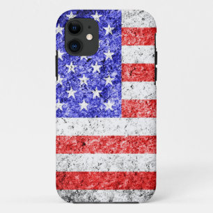 Capa Para iPhone Da Case-Mate Grunge da bandeira americana