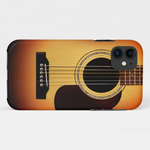 Capa Para iPhone Da Case-Mate Guitarra acústica do Sunburst