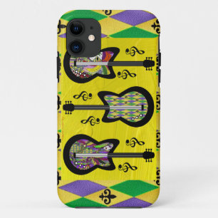 Capa Para iPhone Da Case-Mate Guitarras Coloridas do Mardi Gras