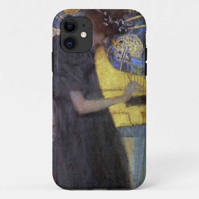 Capa Para iPhone Da Case-Mate Gustav Klimt Music (Verso)