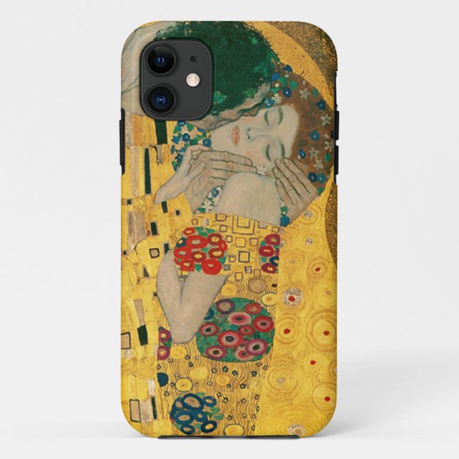 Capa Para iPhone Da Case-Mate Gustavo Klimt o beijo (Verso)