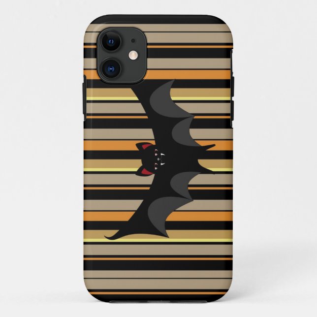Capa Para iPhone Da Case-Mate Halloween Bat (Verso)