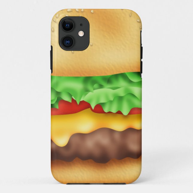 Capa Para iPhone Da Case-Mate Hamburger com o lote! (Verso)