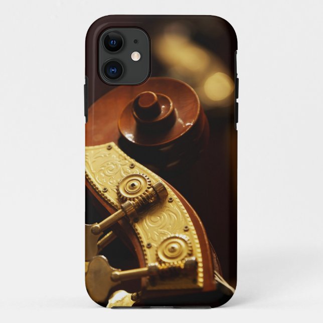 Capa Para iPhone Da Case-Mate Headstock 2 do contrabaixo (Verso)