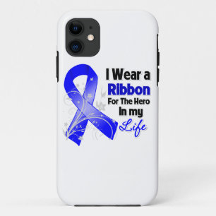Capa Para iPhone Da Case-Mate Herói da fita do cancro do cólon em minha vida