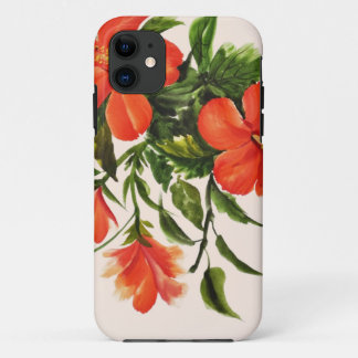 Capa Para iPhone Da Case-Mate Hibiscus Vermelho