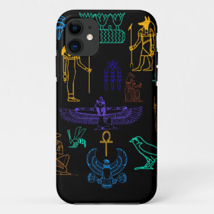 Capa Para iPhone Da Case-Mate Hieróglifos e Símbolos Antigos do Egito