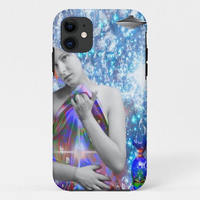 Capa Para iPhone Da Case-Mate Hitch-hiker cósmico (Verso)