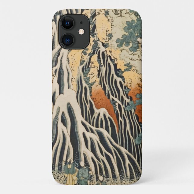 Capa Para iPhone Da Case-Mate Hokusai's Waterfall Kirifuri (Verso)