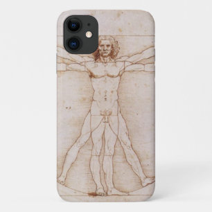 Capa Para iPhone Da Case-Mate Homem Vitruviano em detalhes por Leonardo da Vinci