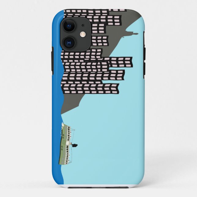 Capa Para iPhone Da Case-Mate Hong Kong Skyline (Verso)