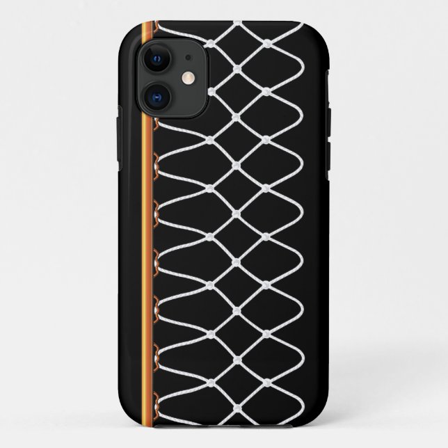Capa Para iPhone Da Case-Mate Hoop de basquete Net_classic (Verso)