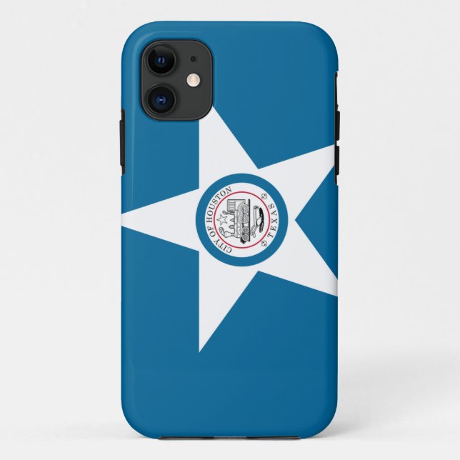 Capa Para iPhone Da Case-Mate Houston Flag (Verso)