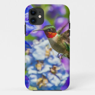 Capa Para iPhone Da Case-Mate Hummingbird E Delfinium
