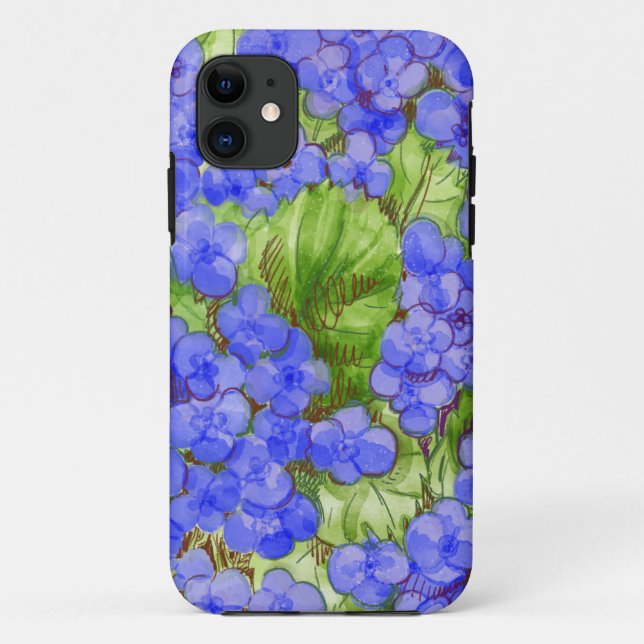Capa Para iPhone Da Case-Mate Hydrangeas (Verso)