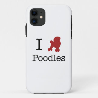 Capa Para iPhone Da Case-Mate I Heart Poodles