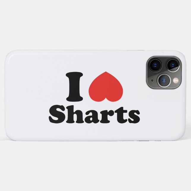 Capa Para iPhone Da Case-Mate I Sharts (Verso (horizontal))