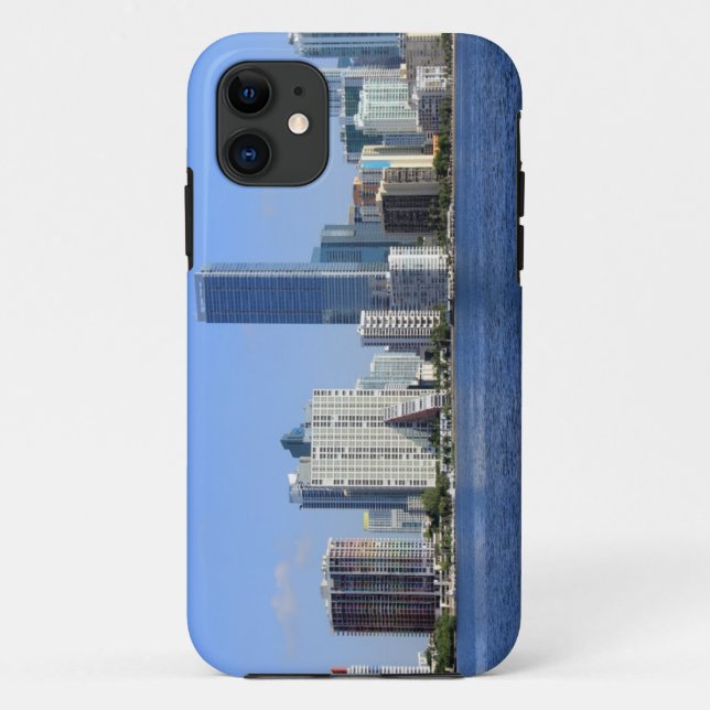 Capa Para iPhone Da Case-Mate Ideia da skyline de Miami (Verso)